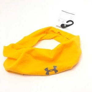 Unisex Under Armour Yellow Headband Wrap Game Day